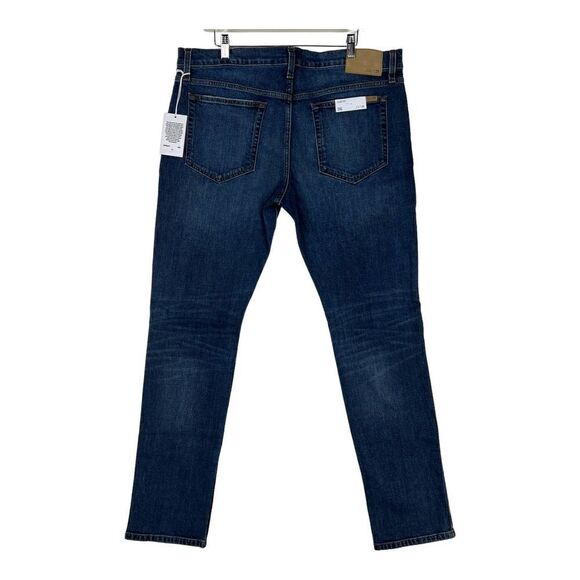 New Joe's Ruben Men US 36 x 32 Denim Blue Washed Jeans Stretch Cotton Slim Fit - Picture 3 of 10